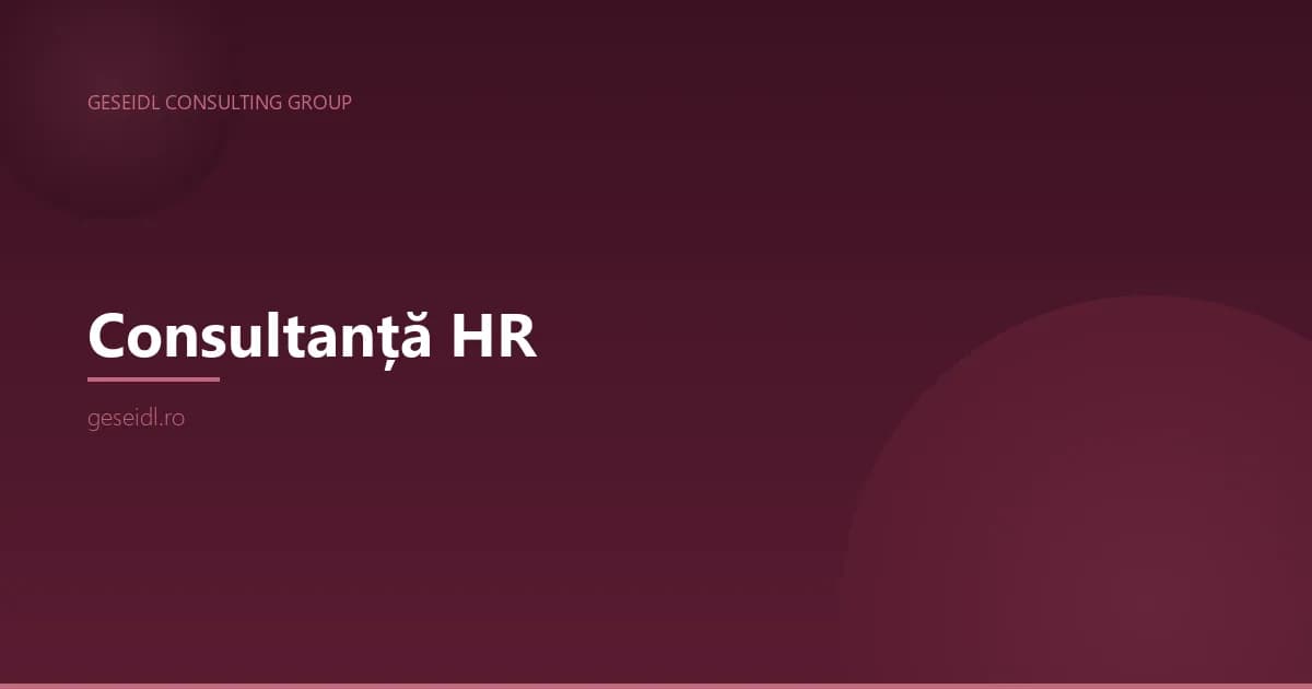 Consultanță HR: Raportări anuale și termen D205 — Februarie 2026