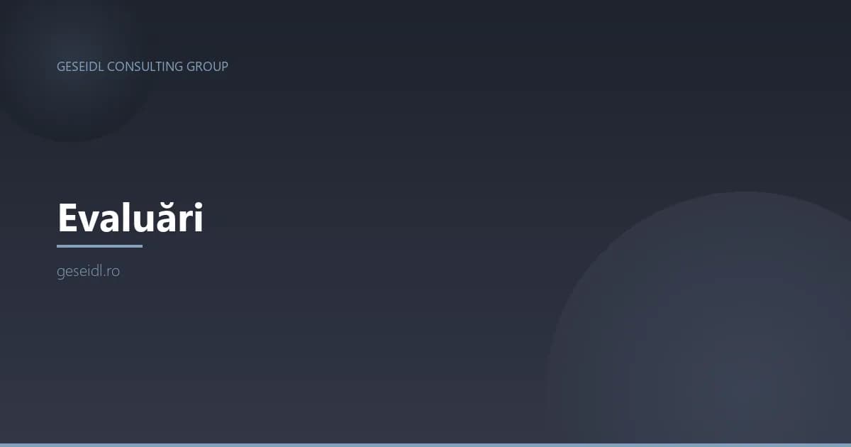 Evaluări: Raportări anuale și termen D205 — Februarie 2026