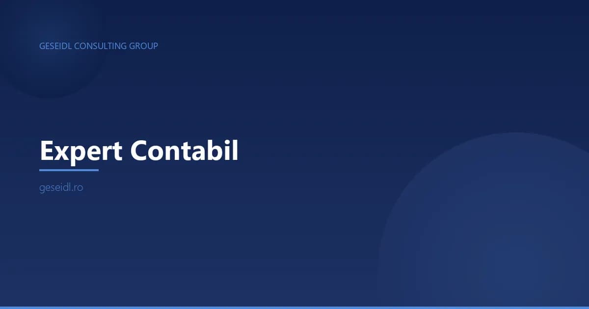 Expert Contabil: Raportări anuale și termen D205 — Februarie 2026