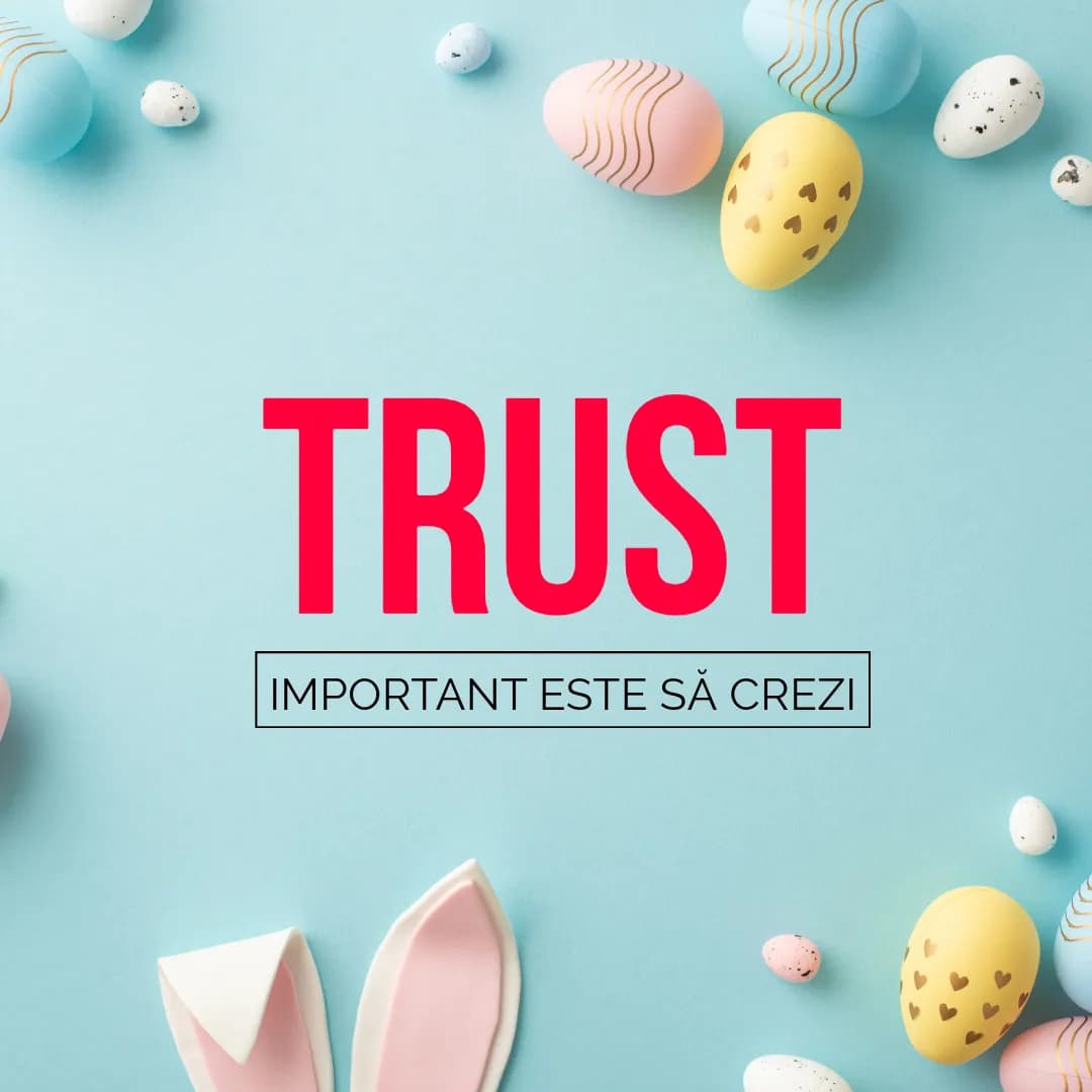 Trust. It's important to believe.