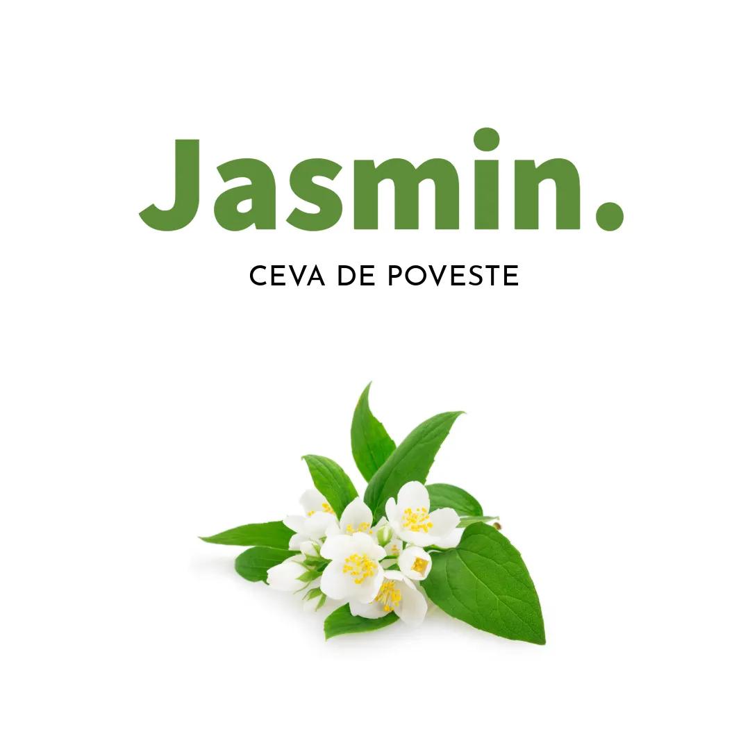 Jasmin. Something out of a story.