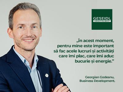 Am lansat un parteneriat cu Georgian Godeanu, în zona de Business Development.