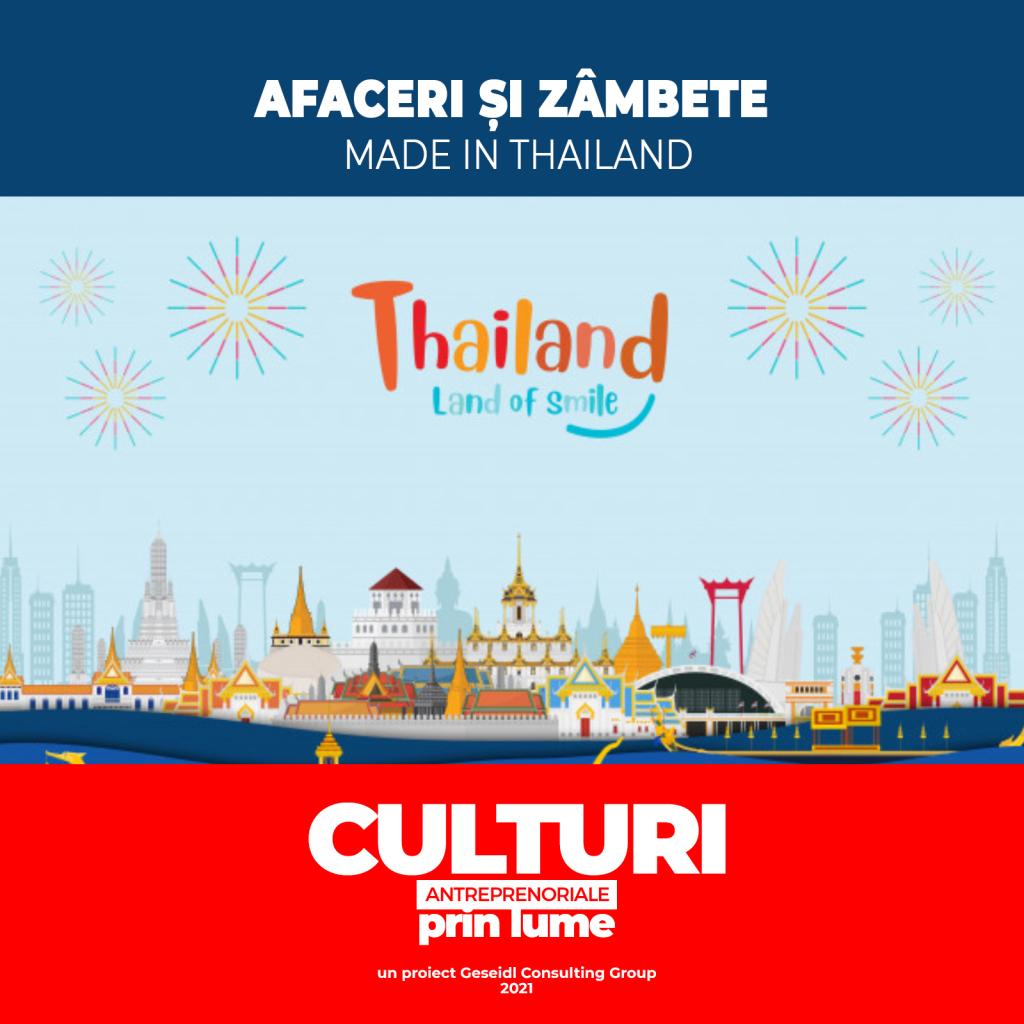 Afaceri și zâmbete. Made in Thailand.